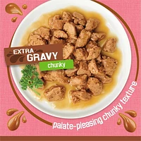 Friskies Riche en Sauce Bouchées avec Saumon en Sauce Savoureuse Nourriture pour Chats 156g