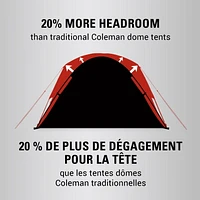 Coleman 4-Person Skydome Camping Tent, Blackberry