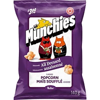 Munchies Deliciously All Dressed Flavoured Popcorn, 140 g.