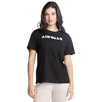 AIRWALK WOMENS JERSEY LOGO TEE