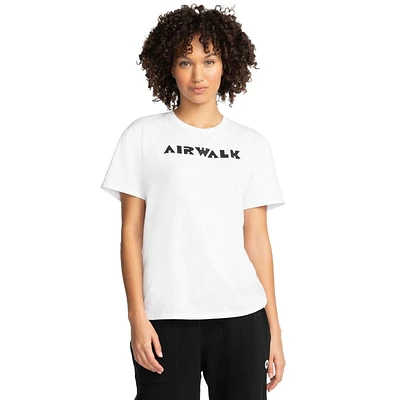 AIRWALK WOMENS JERSEY LOGO TEE