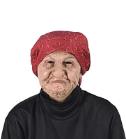 Way to Celebrate Adult Unisex Halloween Old Nanna Mask Costume Accessory