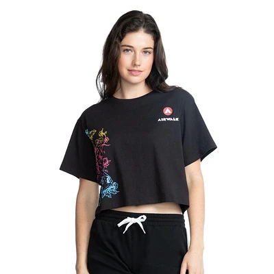 AIRWALK JERSEY CROPPED TEE