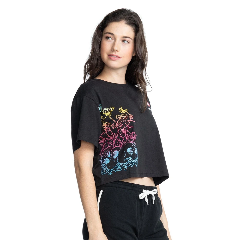 AIRWALK JERSEY CROPPED TEE