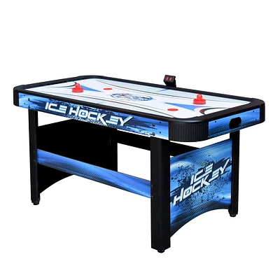 Table de Hockey sur coussin d’air Face-Off (1,5 m) avec tableau de pointage électronique