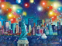 Buffalo Games Cities in Color Manhattan Celebration 750 Piece Jigsaw Puzzle