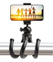 CJ Tech Universal Octopus Flex Tripod for Smart Phones and Cameras - Black