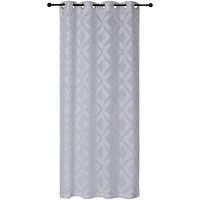 Safdie & Co. Curtain 84L Jacquard Oyster Mushroom