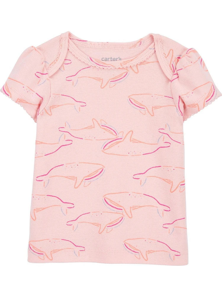Carter's Child of Mine Ensemble 3 pièces baleine pour bébé fille