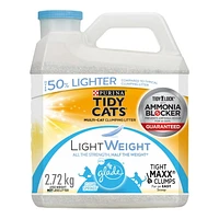 Tidy Cats LightWeight with Glade Clear Springs Multi-Cat, Clumping Cat Litter 2.72 kg, 2.72 kg