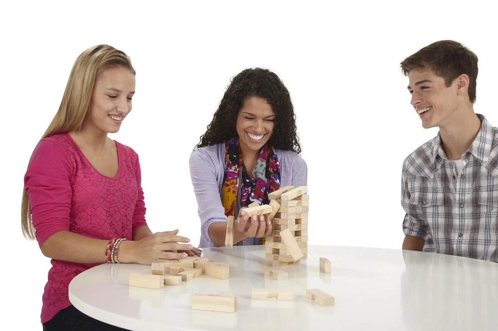 Jenga Game, The Original Wood Block Party Game