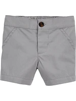 Carter's Child of Mine Baby Boys' Collared 3-Piece Shorts Set