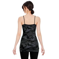 George Women's Basic Printed Long Camisole