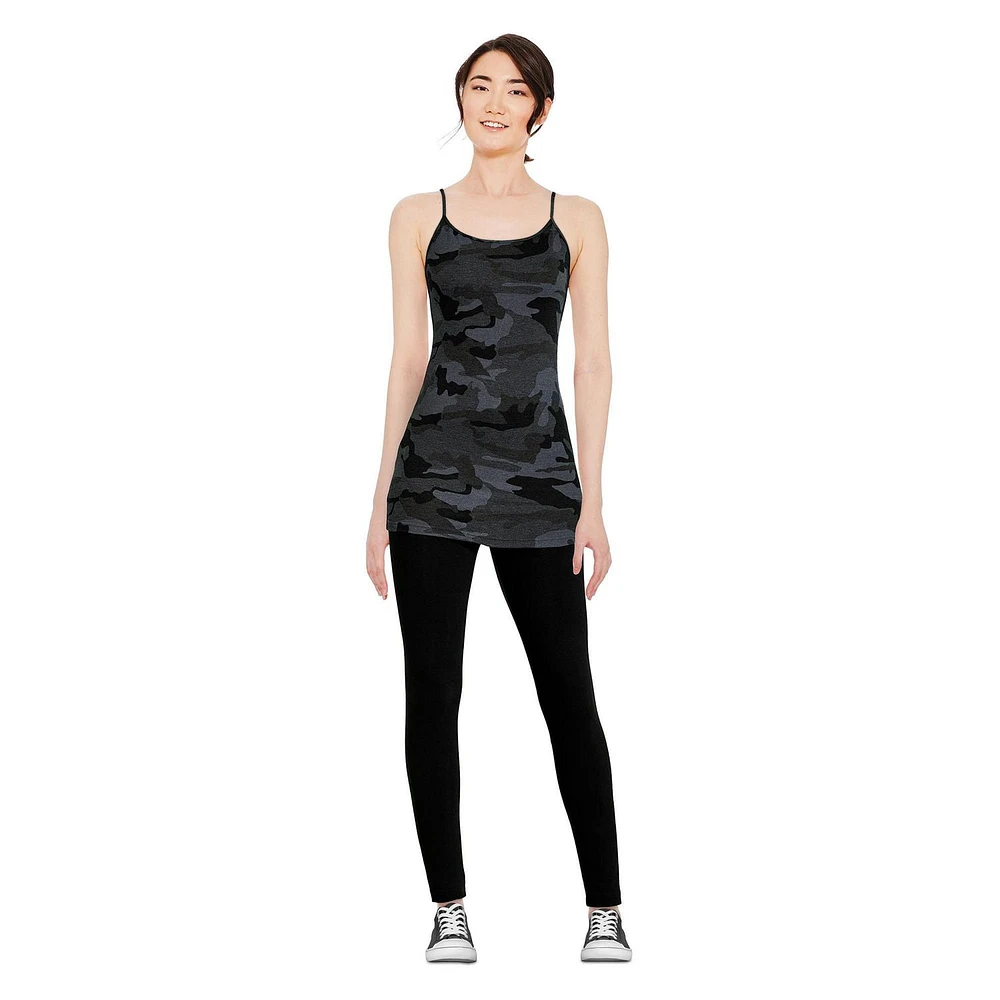 George Women's Basic Printed Long Camisole