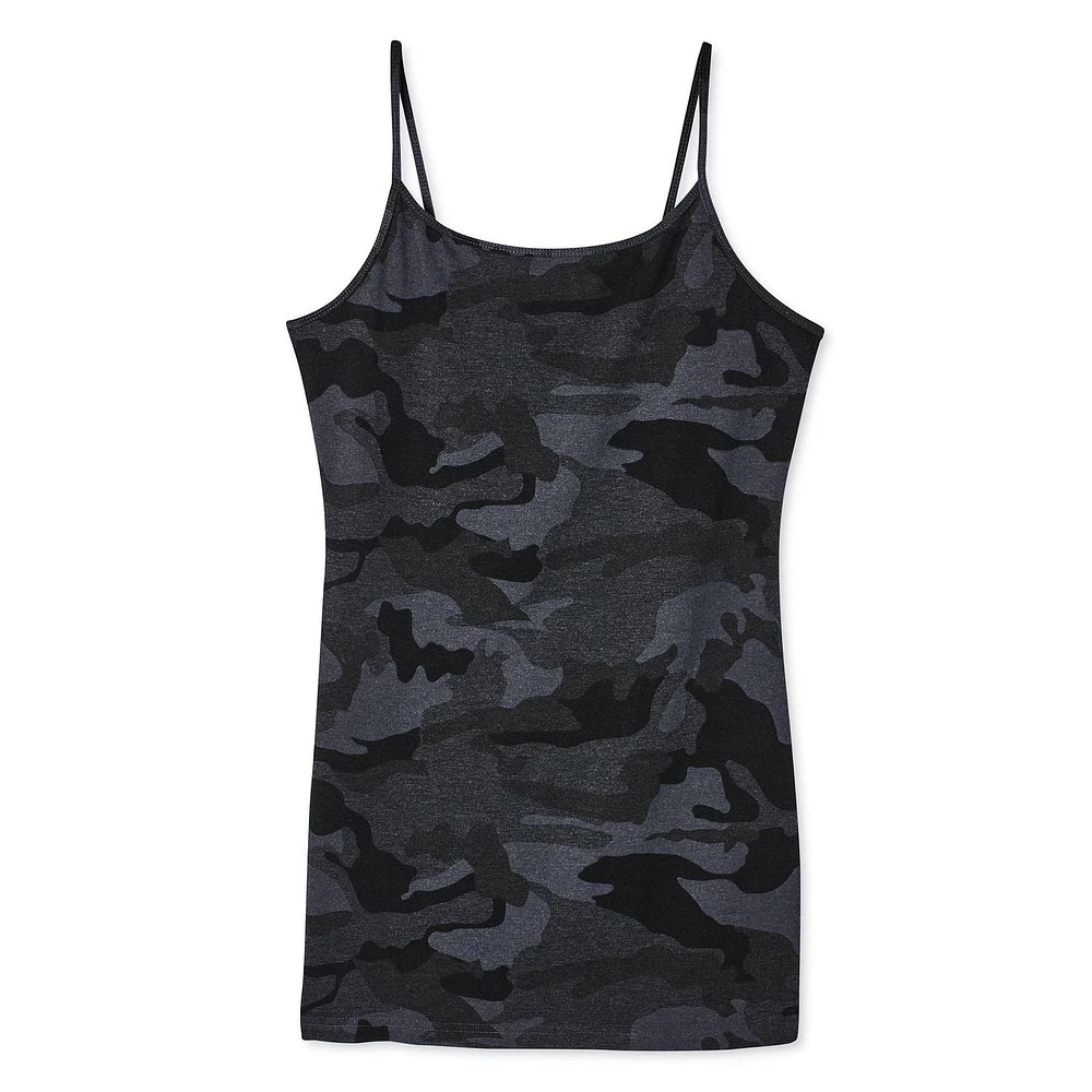 George Women's Basic Printed Long Camisole