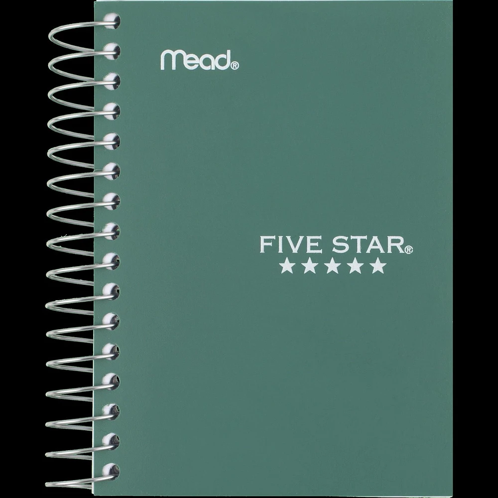 Five Star® Fat Lil' Wirebound Notebook, College Ruled, 5 1/2" x 3 1/2", Notebook