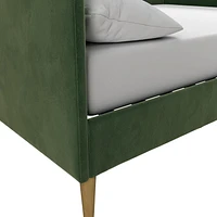 DHP Franklin Mid Century Upholstered Daybed