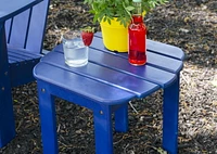 Blue Adirondack Outdoor End Table