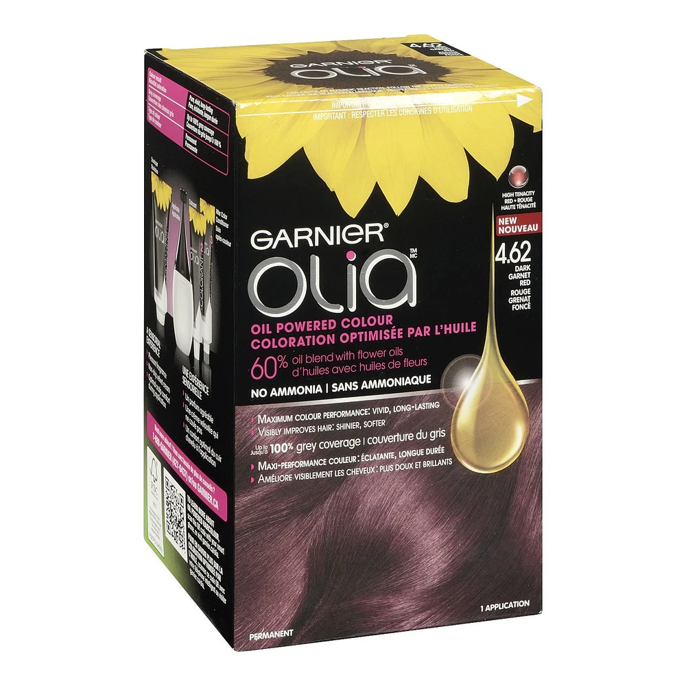 Garnier Olia No Ammonia Oil Powered Permanent Hair Colour, 1 pack