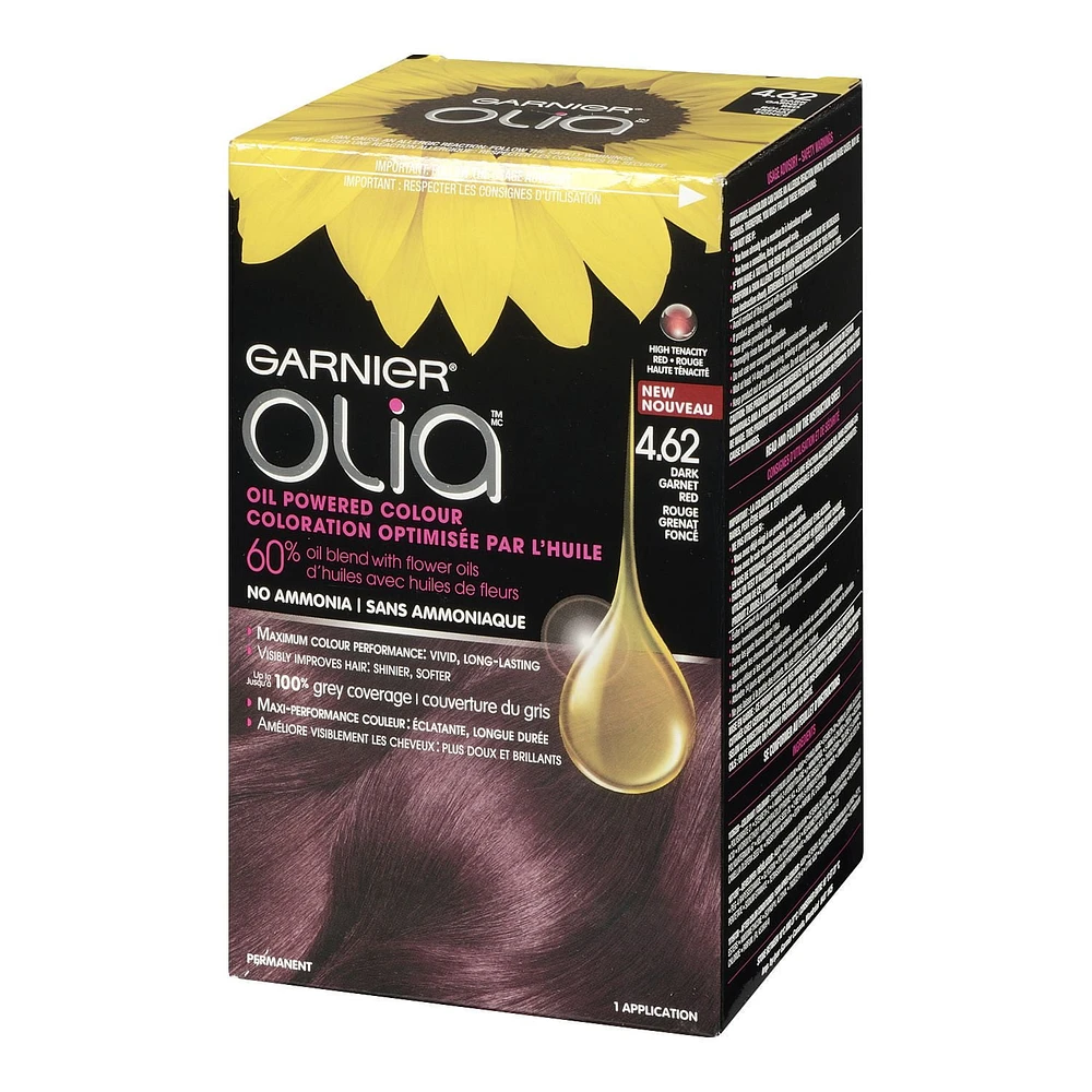 Garnier Olia No Ammonia Oil Powered Permanent Hair Colour, 1 pack