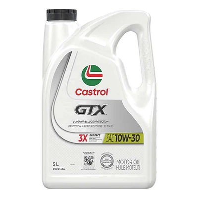 Huile Castrol GTX 10W30 – 5 l Huile Castrol GTX 10W30 5L