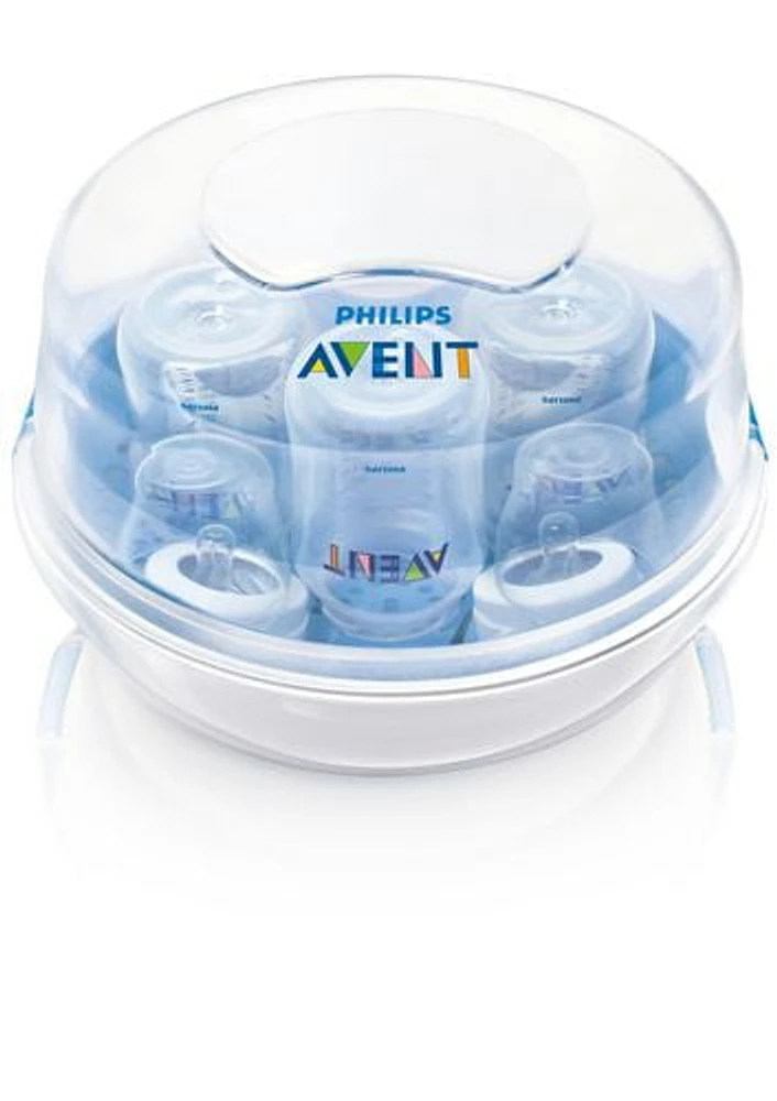 Philips AVENT SCF281/05 Sans BPA Stérilisateur à vapeur pour micro-ondes Stérilisateur à vapeur