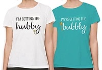 George Ladies Wedding Party T-Shirts. Great for bachelorette parties.