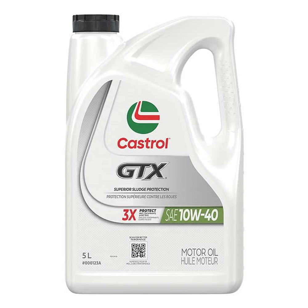 Castrol GTX 10W40 – 5 L, Castrol GTX 10W40 5L