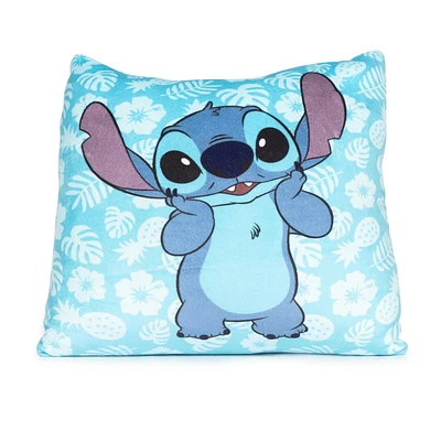 Lilo & Stitch 'Rester Bizarre' Oreiller Décoratif, 30.5 cm Carré