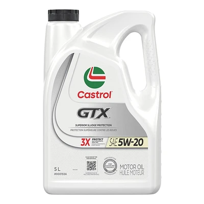 Castrol GTX Ultraclean 5W20 5 L, Castrol GTX 5W20 5L