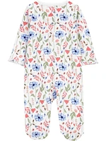 Carter's Child of Mine Tenue Sleep N Play florale pour bébé fille
