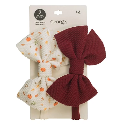 George 2 pc headwraps, 2 pc headwraps