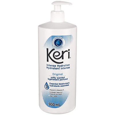 Keri Original Intense Lotion 900mL, 3 Essential oils.