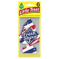 Little Trees Air Freshener Fresh Shave 6-Pack