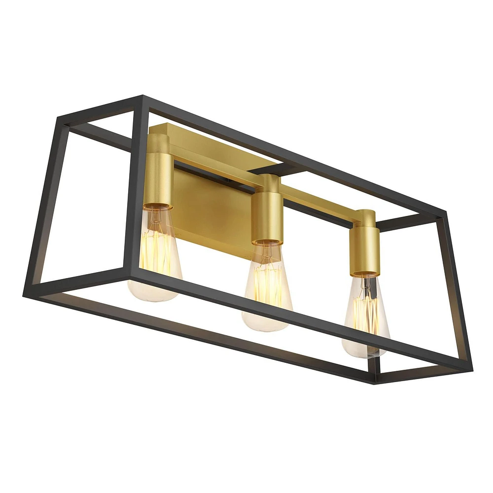 Artika Carter 3-Light Vanity With Bulbs Included