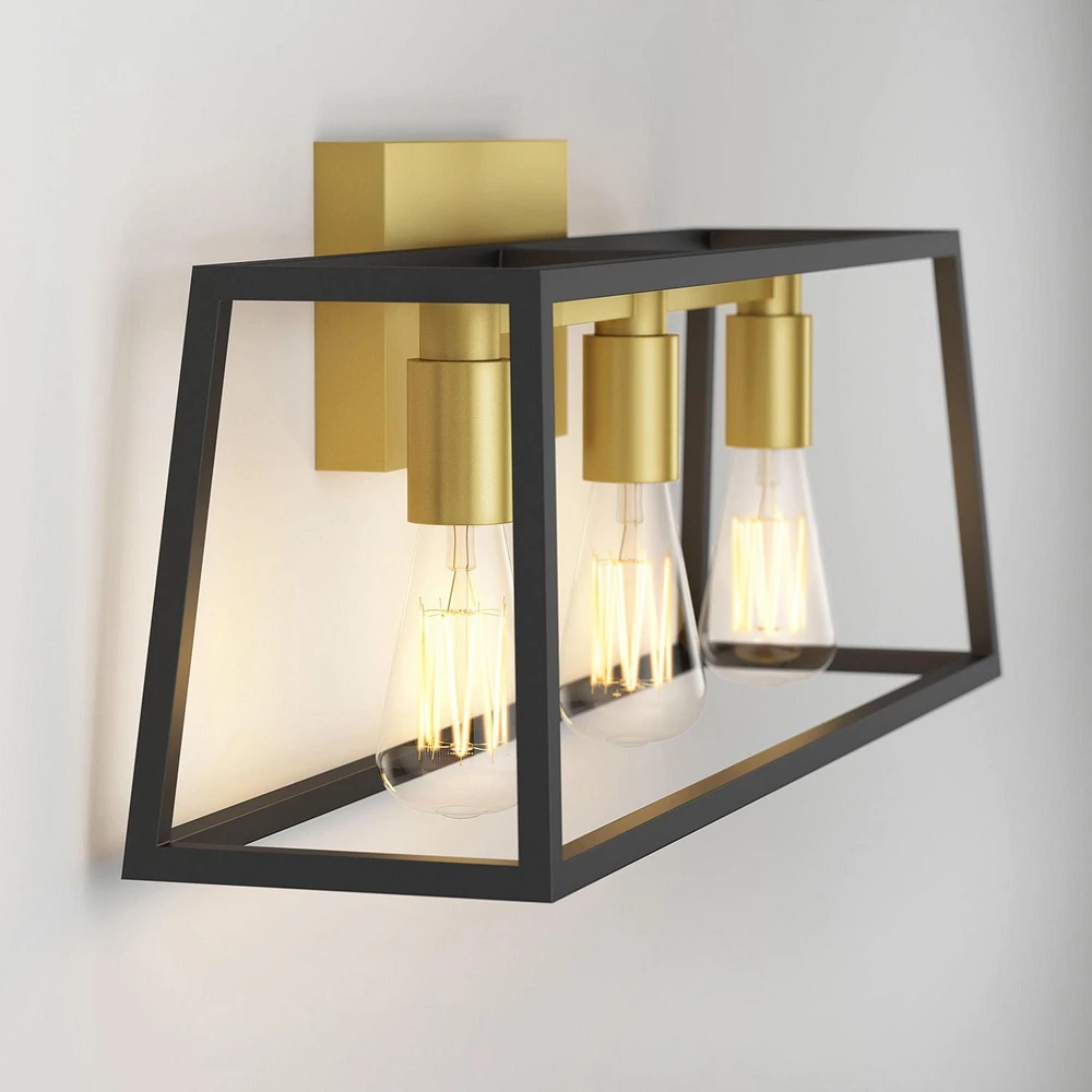 Artika Carter 3-Light Vanity With Bulbs Included