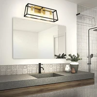 Artika Carter 3-Light Vanity With Bulbs Included