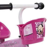 Disney Minnie Mouse Girls' Tricycle by Huffy, Pink, Ideal for ages 3+