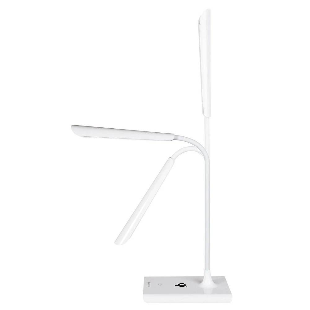 OttLite Wellness Series® Power Up LED Desk Lamp with Wireless Charging