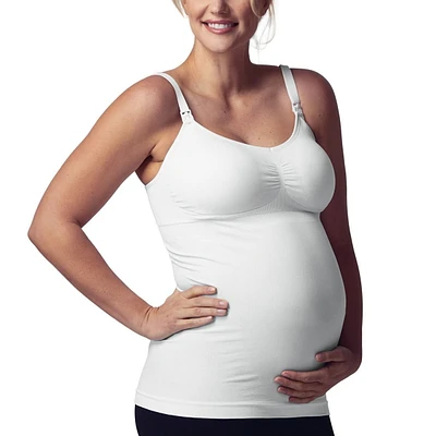 belly-to-babe by Bravado Designs Seamlessly Smooth Wireless Medium Support Maternity And Nursing Cami