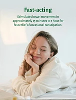 Dulcolax, 10 mg de Bisacodyl,  6 suppositoires de laxatif  – Soulagement efficace de la constipation occasionnelle, Soulagement dans les 15 à 60 minutes, Convient aux enfants de 12 ans et plus, aux adultes et aux femmes qui allaitent Dulcolax, 10 mg de Bisacodyl,  6 suppositoires