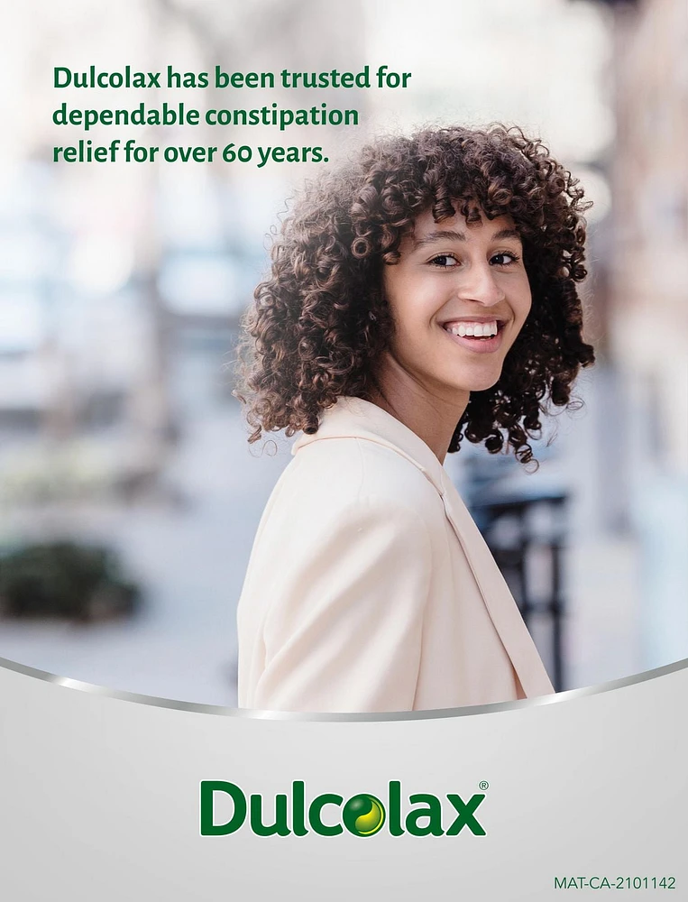 Dulcolax, 10 mg de Bisacodyl,  6 suppositoires de laxatif  – Soulagement efficace de la constipation occasionnelle, Soulagement dans les 15 à 60 minutes, Convient aux enfants de 12 ans et plus, aux adultes et aux femmes qui allaitent Dulcolax, 10 mg de Bisacodyl,  6 suppositoires