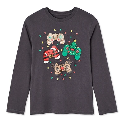 George Boys' Long Sleeve Tee