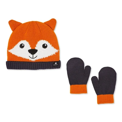 Canadiana Toddlers' Gender Inclusive Beanie 2-Piece Set