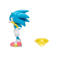 SONIC 4" Figures - Sonic with Yellow Chaos Emerald