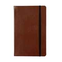 PG BOND LTHR BROWN JOURNAL, 8.25 in L x 5.25 in W, 120 sheets, Lined Paper