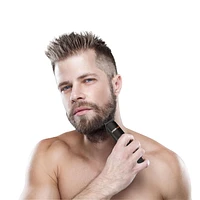 Conair Man Under the Belt Lithium Ion Groin & Body Groomer with Trimmer & Shaver, Unique body grooming blade