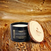 Orient 12OZ OUD WOOD & AMBER Soy Wax Blended Scented Candle,3 cotton wick, · 12oz<br>· 340g<br>· 1 pack