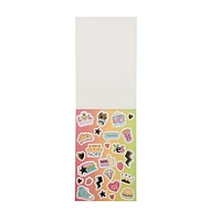 PG sticker book, 9 in L x 6 in W, 40 sheets