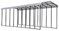 Arrow Carport, 14x42x14, Eggshell